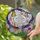 Butterflies Wildflowers Tiffany Stained Glass Memorial - Bereavement Sympathy Gift Stained Glass Suncatcher - 2