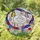 Butterflies Wildflowers Tiffany Stained Glass Memorial - Bereavement Sympathy Gift Stained Glass Suncatcher - 1