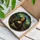 Mona Lisa Black Cat Stained Glass Mosaic Art - Tiffany Inspired Jewel Tone Home Decor Stained Glass Suncatcher - 3
