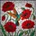 Iridescent Hummingbird Red Poppy Stained Glass Art - Tiffany Style Jewel Tone Floral Stained Glass Suncatcher - 5