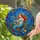 Mermaid Harp Stained Glass Ocean Coral Tiffany Style Home Decor Celestial Art Gift Stained Glass Suncatcher - 2