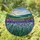 Lavender Flower Field Stained Glass Sun & Mosaic Hills Tiffany Style Window Display Stained Glass Suncatcher - 1