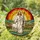 Jesus Christ Lamb Stained Glass - Tiffany Style Jewel Tone Landscape Religious Decor Stained Glass Suncatcher - 1