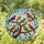 Tiffany Stained Glass Songbirds Mosaic Branches Blossoms - Luminous Window Decor Stained Glass Suncatcher - 1