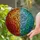 Vibrant Stained Glass Tree Branches Leaf Mosaic - Autumn Winter Hues Tiffany Style Stained Glass Suncatcher - 2