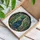 Colorful Intricate Watchful Cat Stained Glass Books Library Mosaic Tiffany Style Gift Stained Glass Suncatcher - 3