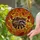 Stained Glass Raccoon Autumn Leaves Fall Foliage Tiffany Style Window Hanging Stained Glass Suncatcher - 2