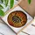 Stained Glass Raccoon Autumn Leaves Fall Foliage Tiffany Style Window Hanging Stained Glass Suncatcher - 3