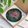 Graceful Flamingo Tropical Leaves Exotic Flowers - Tiffany Stained Glass Mosaic Design Stained Glass Suncatcher - 3