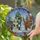 Nutcracker Ballet Mouse King Ballerina Clara Christmas Trees - Holiday Season Gift Stained Glass Suncatcher - 2