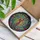 Female Golfer Silhouette Tiffany Stained Glass Mosaic Jewel Tones Golf Lover Gift Stained Glass Suncatcher - 3