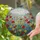 Tiffany Style Stained Glass Wildflower Meadow Poppies Daisies Bluebells Jewel Tones Stained Glass Suncatcher - 2