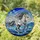 Stained Glass Galloping Horse Mosaic - Tiffany Style Equine Landscape Art Jewel Tones Stained Glass Suncatcher - 1