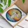 Jesus Christ Stained Glass Art Golden Halo Sunset Sky Radiating Sunburst Tiffany Style Stained Glass Suncatcher - 3
