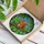 Squirrel Acorn Tree Branch Forest Foliage Stained Glass Art - Jewel Tone Tiffany Style Decor Stained Glass Suncatcher - 3
