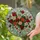 Cascading Blooming Roses Rosebuds Stained Glass Mosaic - Tiffany Inspired Home Decor Stained Glass Suncatcher - 2