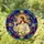 Jesus Christ Blessing Stained Glass Mosaic Art - Tiffany Style Jewel Tone Religious Decor Stained Glass Suncatcher - 1