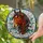 Tiffany Style Stained Glass Bay Horse Head Poppy, Intricate Mosaic, Emerald Green Stained Glass Suncatcher - 2