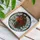 Tiffany Style Stained Glass Bay Horse Head Poppy, Intricate Mosaic, Emerald Green Stained Glass Suncatcher - 3