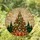 Traditional Stained Glass Christmas Tree Presents Golden Star Ornaments - Holiday Decor Stained Glass Suncatcher - 1