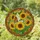 Monarch Butterfly Sunflower Stained Glass Art - Tiffany Style Intricate Floral Mosaic Stained Glass Suncatcher - 1