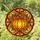 Large Plump Pumpkin Stained Glass Mosaic - Tiffany Style Jewel Tone Geometric Patterns Stained Glass Suncatcher - 1