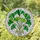 Ginkgo Biloba Stained Glass Leaf Mosaic Tiffany Art Style Emerald Lime Green White Stained Glass Suncatcher - 1