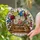 Stained Glass Rose Peony Bouquet - Antique Bookshelf Flowers Art Reader Gift Stained Glass Suncatcher - 2