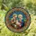 Holy Family Stained Glass Mary Jesus Joseph - Intricate Floral Christian Home Decor Gift Stained Glass Suncatcher - 1