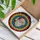 Santa Claus Stained Glass Mosaic Portrait - Tiffany Style Christmas Window Decor Gift Stained Glass Suncatcher - 3