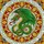 Magnificent Coiled Green Dragon Stained Glass Artwork with Tiffany Style Jewel Tones Stained Glass Suncatcher - 5