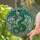 Majestic Green Dragon Stained Glass Art - Emerald Jewel Tones Intricate Scales & Wings Stained Glass Suncatcher - 2