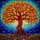 Tree of Life Stained Glass Tiffany Style Mosaic Roots Canopy - Intricate Jewel Tones Stained Glass Suncatcher - 5