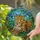 Majestic Leopard Tiffany Stained Glass Jungle Art Emerald Eyes Rosette Coat Detail Stained Glass Suncatcher - 2