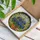 Potted Plant Blue Purple Flowers Stained Glass Mosaic Tiffany Style Window Art Home Accent Gift Stained Glass Suncatcher - 3