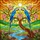 Macaws Stained Glass Tropical Landscape Tiffany Jewel Tones - Full Moon River Scene Stained Glass Suncatcher - 5
