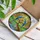 Macaws Stained Glass Tropical Landscape Tiffany Jewel Tones - Full Moon River Scene Stained Glass Suncatcher - 3