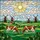 Brown White Patched Cows Grazing Lush Field Dutch Windmills Stained Glass Tiffany Art Stained Glass Suncatcher - 5