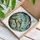 Colorful Translucent Singing Bird on Gnarled Branch Stained Glass Art - Tiffany Style Mosaic Flowers Stained Glass Suncatcher - 3