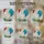 White Rooster Stained Glass Mosaic - Iridescent Tail Feathers & Frosted Background Stained Glass Suncatcher - 4