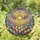 Radiant Golden Cross Feathery Wings Easter Eggs - Tiffany Stained Glass Mosaic Decor Stained Glass Suncatcher - 1