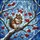 Stained Glass Chipmunk Red Berries Winter Tree Branch Mosaic Art Tiffany Glass Style Stained Glass Suncatcher - 5