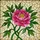 Pink Peony Flower Stained Glass Mosaic with Green Leaves - Tiffany Style Home Decor Gift for Her Stained Glass Suncatcher - 5