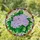Lilac Flower Stained Glass Suncatcher, Vibrant Floral Window Decor, Nature-Inspired Art, Decorative Window Hanging, Gift for Flower Lovers - 1