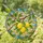 Yellow Lemons Citrus Blossoms Stained Glass Nature Decor - Intricate Botanical Sunlight Mosaic Stained Glass Suncatcher - 1