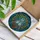 Tiffany Style Glass Two Birds Butterfly Tree Branch Leaves Berries Water Mosaic Art Stained Glass Suncatcher - 3