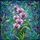 Cascading Orchid Stained Glass - Tiffany Style Jewel Tone Floral Mosaic Intricate Patterns Stained Glass Suncatcher - 5