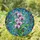 Cascading Orchid Stained Glass - Tiffany Style Jewel Tone Floral Mosaic Intricate Patterns Stained Glass Suncatcher - 1