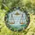 Ornate Golden Balance Scale Wildflowers Foliage Tiffany Style Intricate Jewel Tone Glass Stained Glass Suncatcher - 1