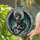Majestic Dark Dragon Stained Glass Art - Tiffany Style Jewel Tone Swirling Mosaic Stained Glass Suncatcher - 2